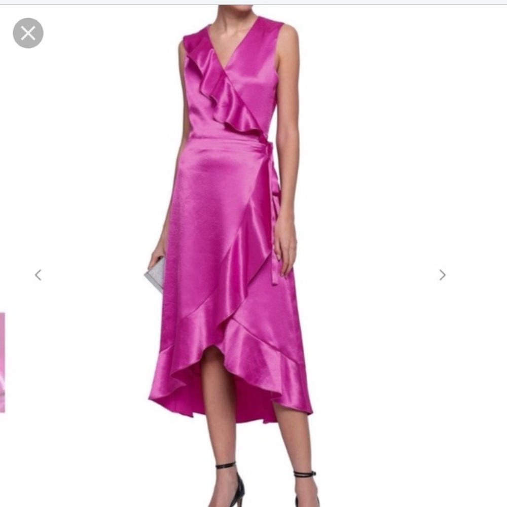 Maje Silk Wraps Dress